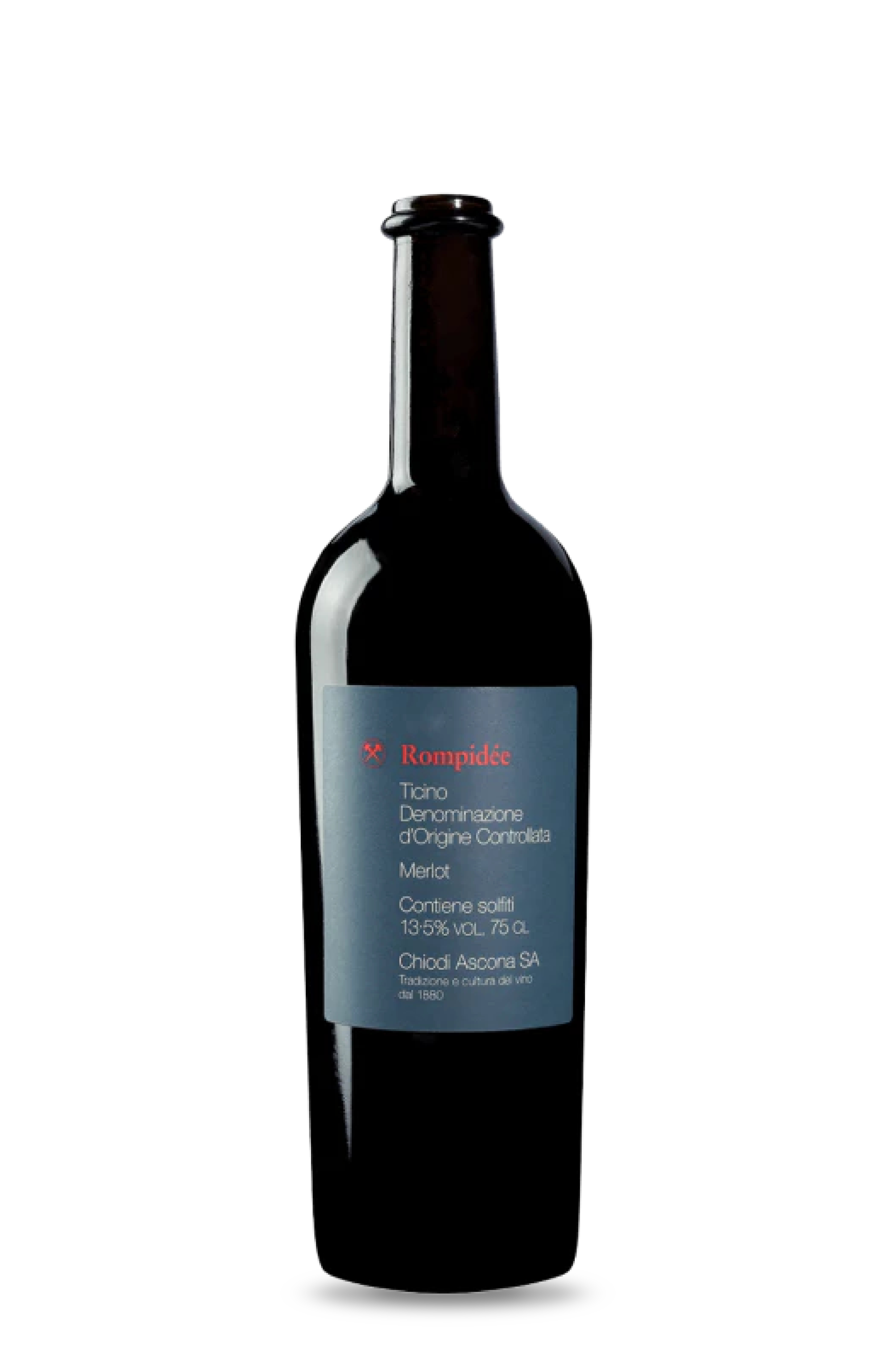 Rompidèe Ticino DOC Merlot Barricato – Chiodi Ascona